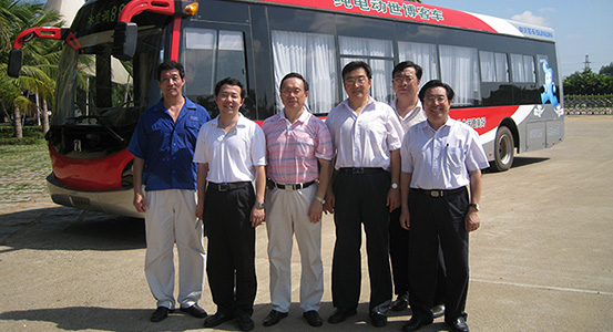 海洋之神590登录入口与上海申沃合作纯电动大巴车海南跑车厂试车成功